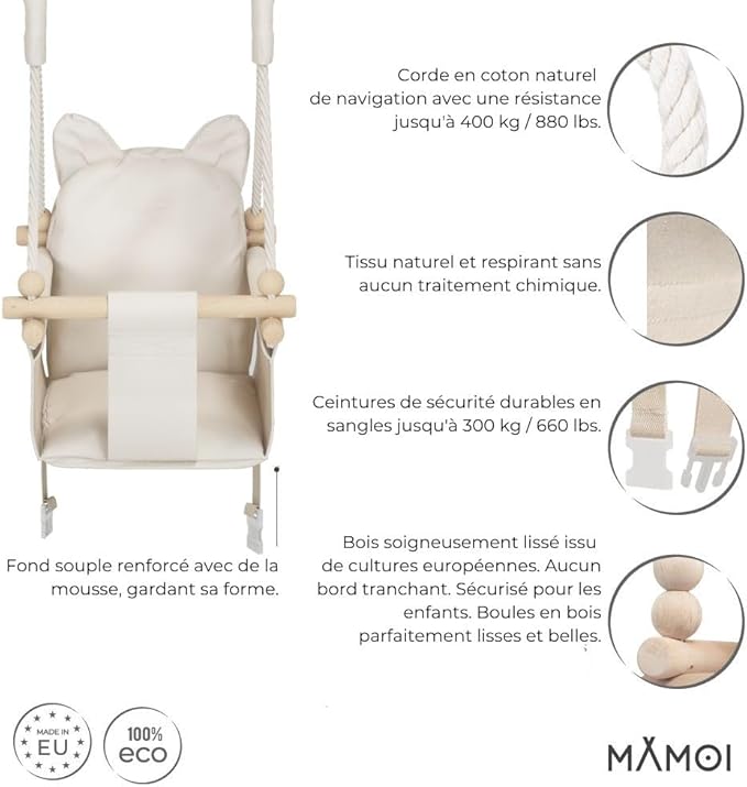 Balançoire aérienne pour bébé